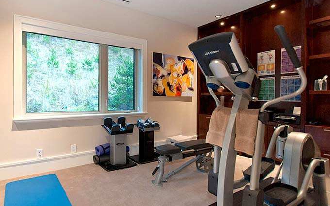 南京装修设计室内家庭健身房，让自己过上健康生活